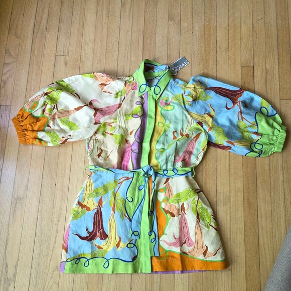 ALEMAIS Rafaela mini dress Size US 12/16 AU - Picture 2 of 15